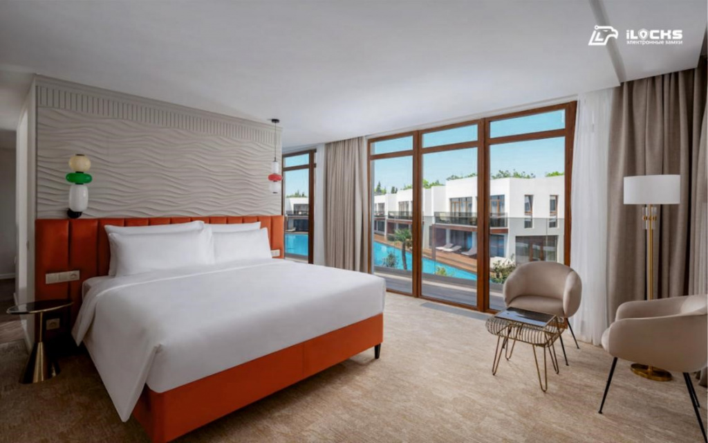 Электронные замки iLocks в комплексе премиальных вилл отеля FЮNF LUXURY RESORT -1.jpg