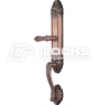 Биометрический электронный замок для двери F6160 Red Copper